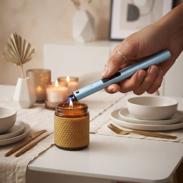 Flameless Lighter Blue 9.5"
