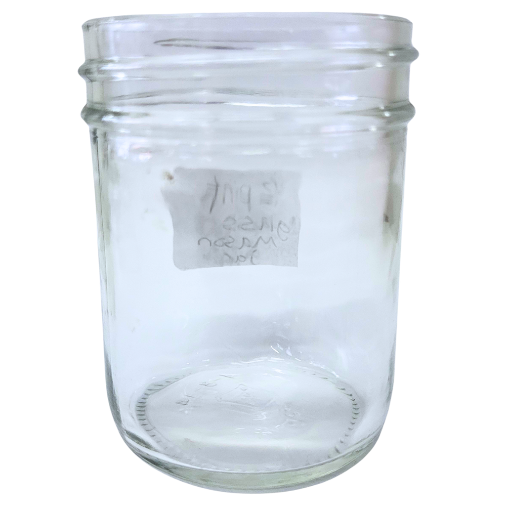 1/2 Glass Pint Mason Jar - 8 oz