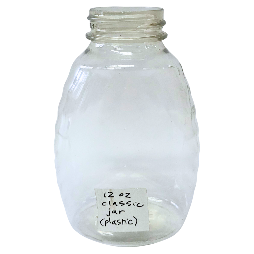 12 oz Plastic Classic Honey Jar