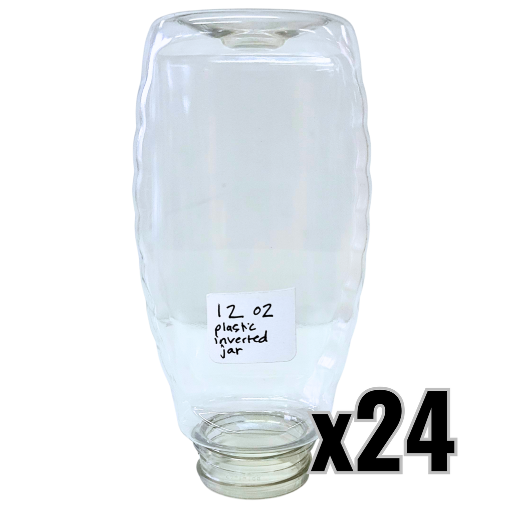 12 oz Plastic Inverted Honey Jar