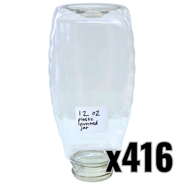12 oz Plastic Inverted Honey Jar