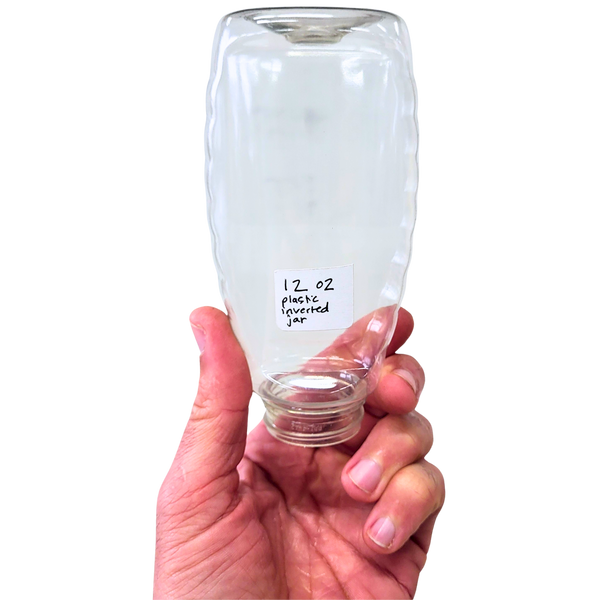 12 oz Plastic Inverted Honey Jar