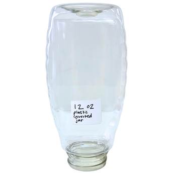 12 oz Plastic Inverted Honey Jar