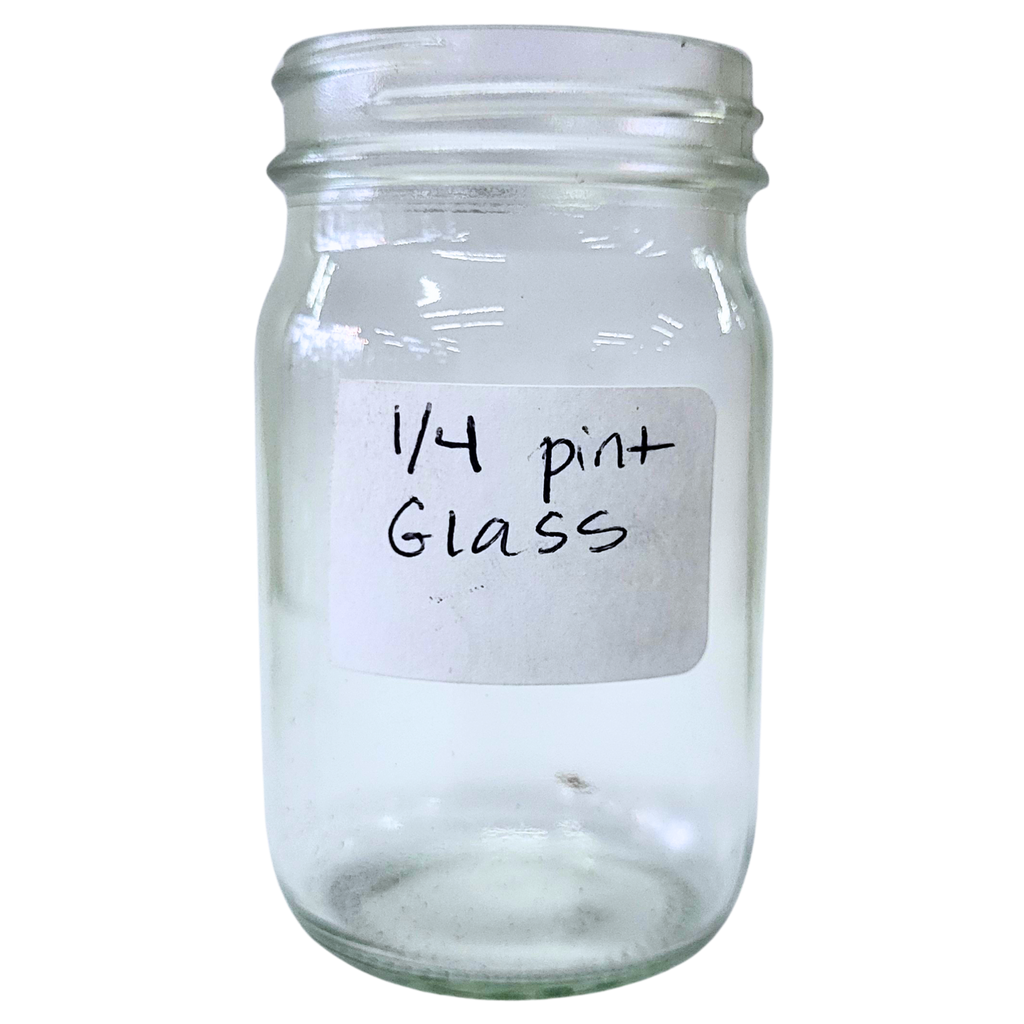 1/4 pint Glass Jars - 4 1/4 oz