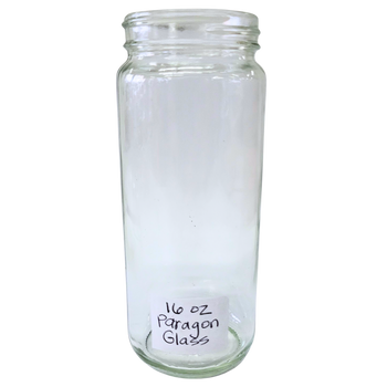 16 oz (12 fl oz) Glass Paragon Jars