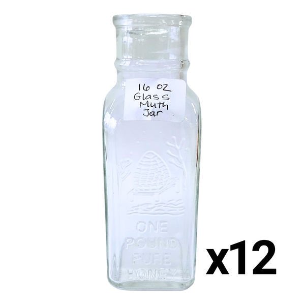 16 oz Glass Muth Jar