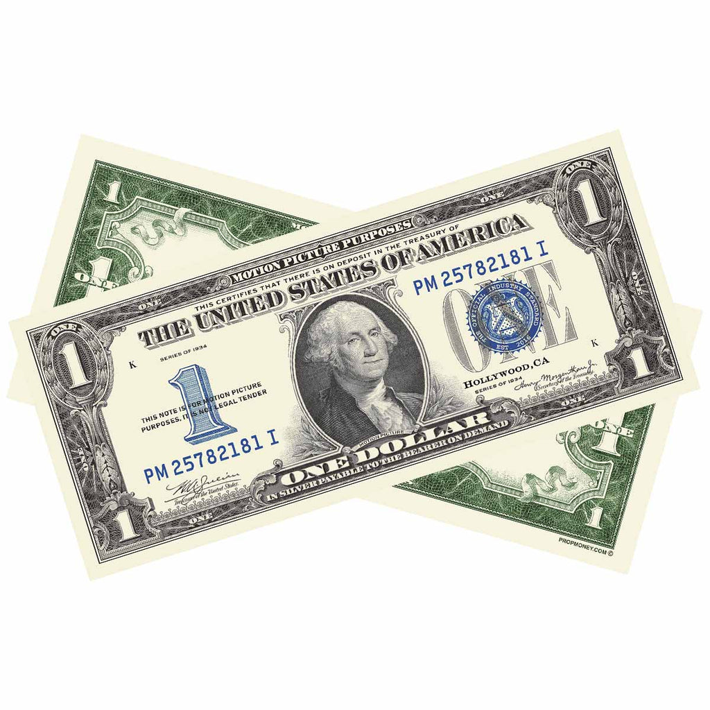$1 Silver Certificate Vintage Series Bills