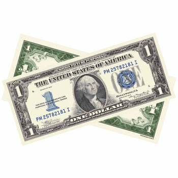 $1 Silver Certificate Vintage Series Bills