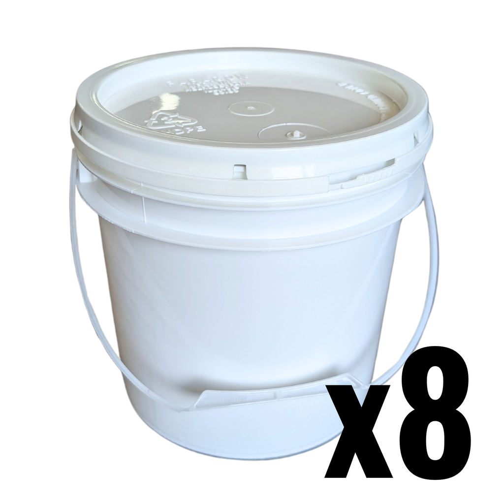 1 Gallon Round Bucket and Lid with Gasket