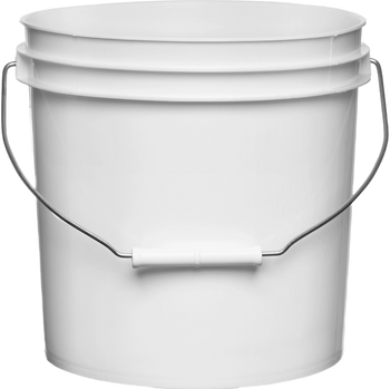 2 Gallon Round Bucket and Lid with Gasket