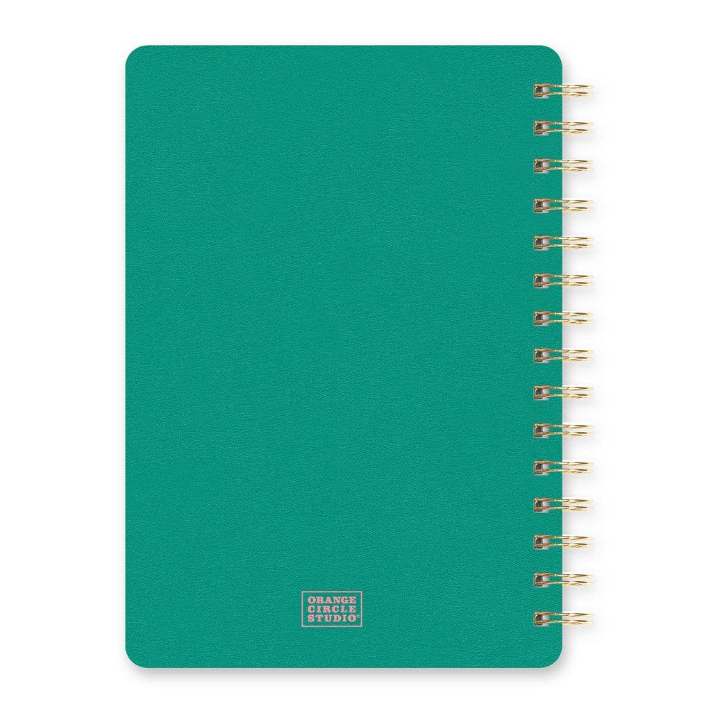 2025 Shroom Silhouettes Agatha Monthly Planner | Spiral Diary Journal Notebook | 5.75"w × 8.25