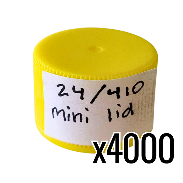 24/410 Mini Honey Bear Plastic Lids