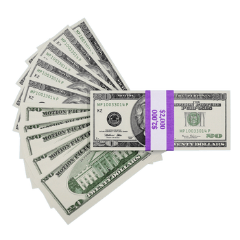 $2,000 Full Print 2000 Series Stack