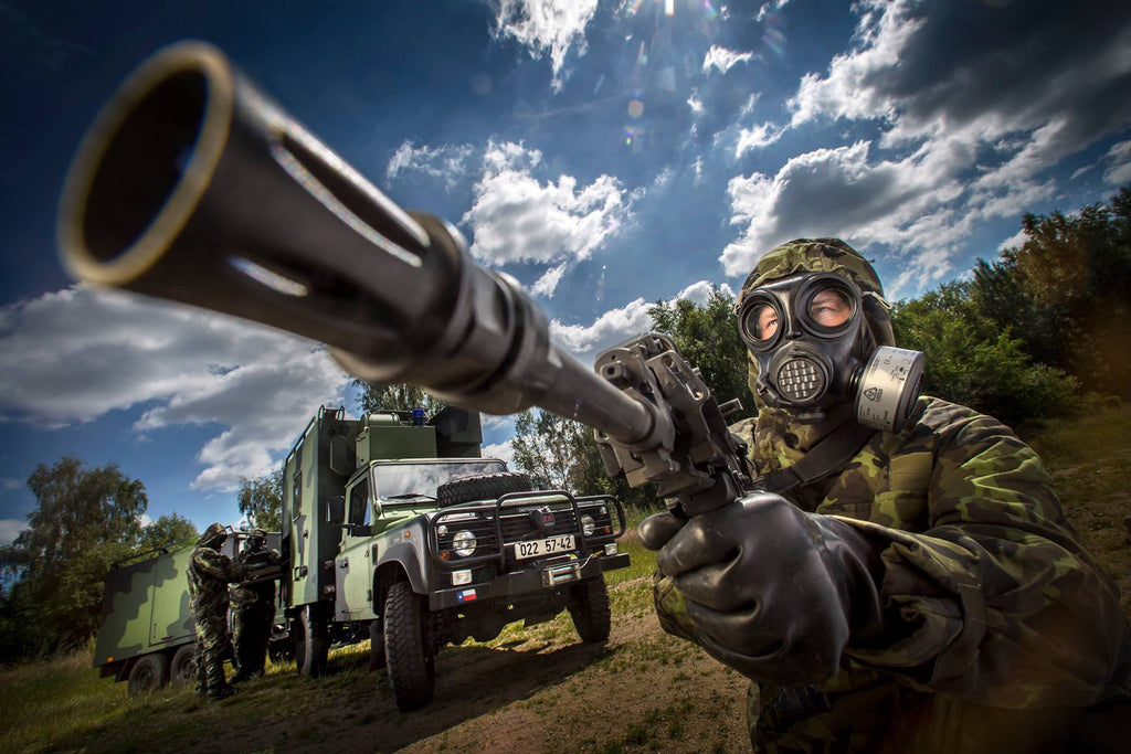 Military Gas Mask CM-7M® - CBRN Protection for Military Special Forces, Police Squads, and Rescue Teams