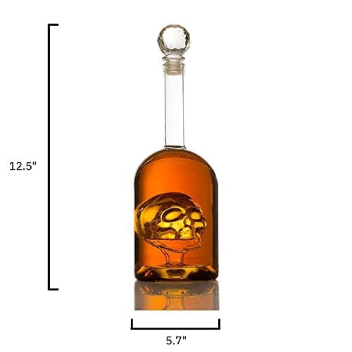 Skull Bottle Premium Barware Gift Elegant Drinkware Collection