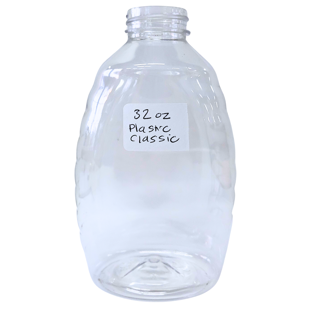 32 oz Plastic Classic Honey Jars