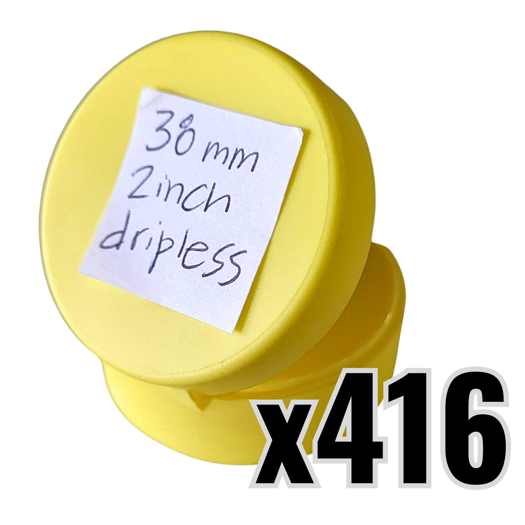 38mm 2-inch Inverted, Dripless Honey Jar Lids