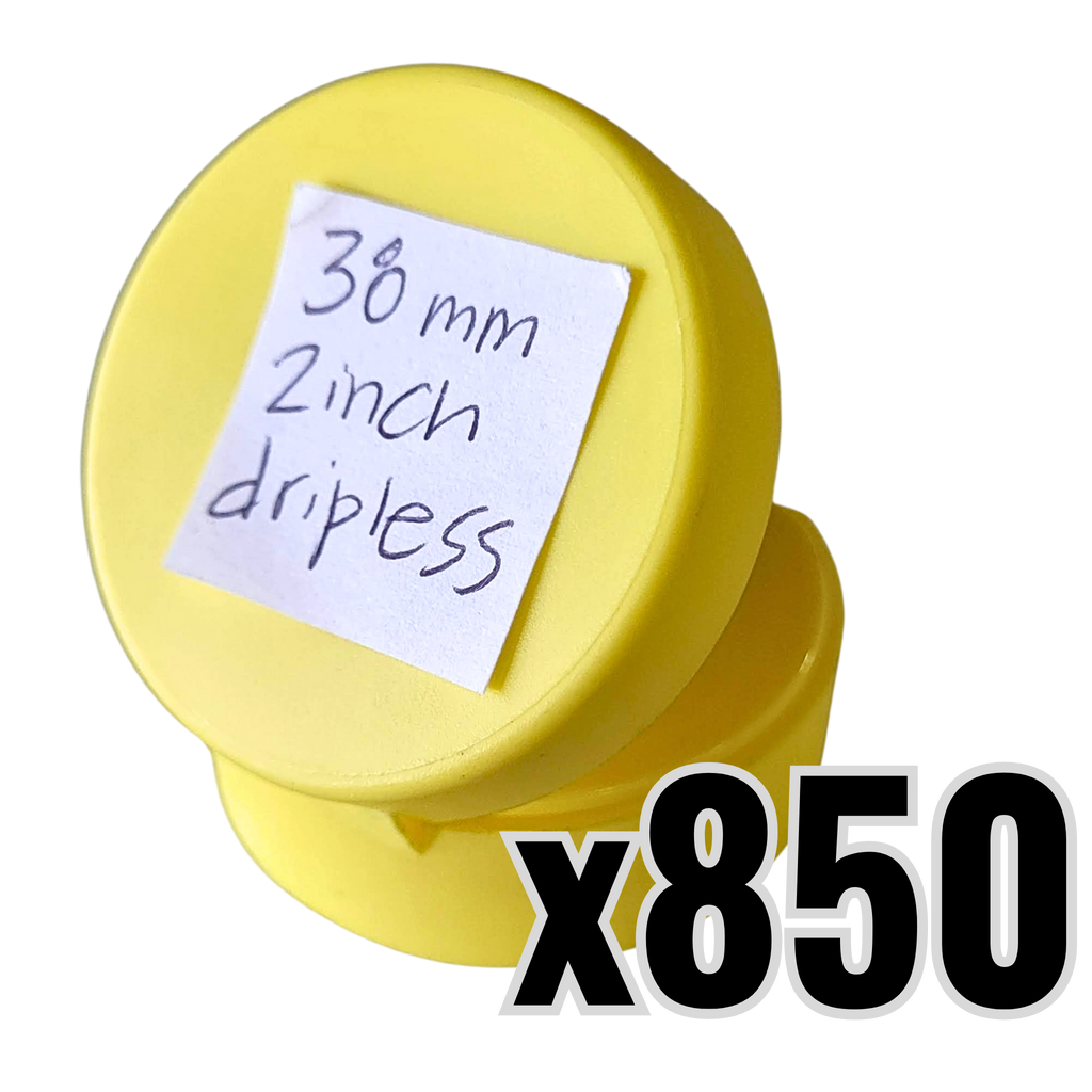 38mm 2-inch Inverted, Dripless Honey Jar Lids
