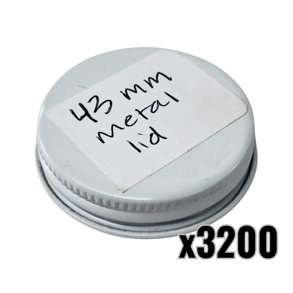 43mm Metal Jar Lid