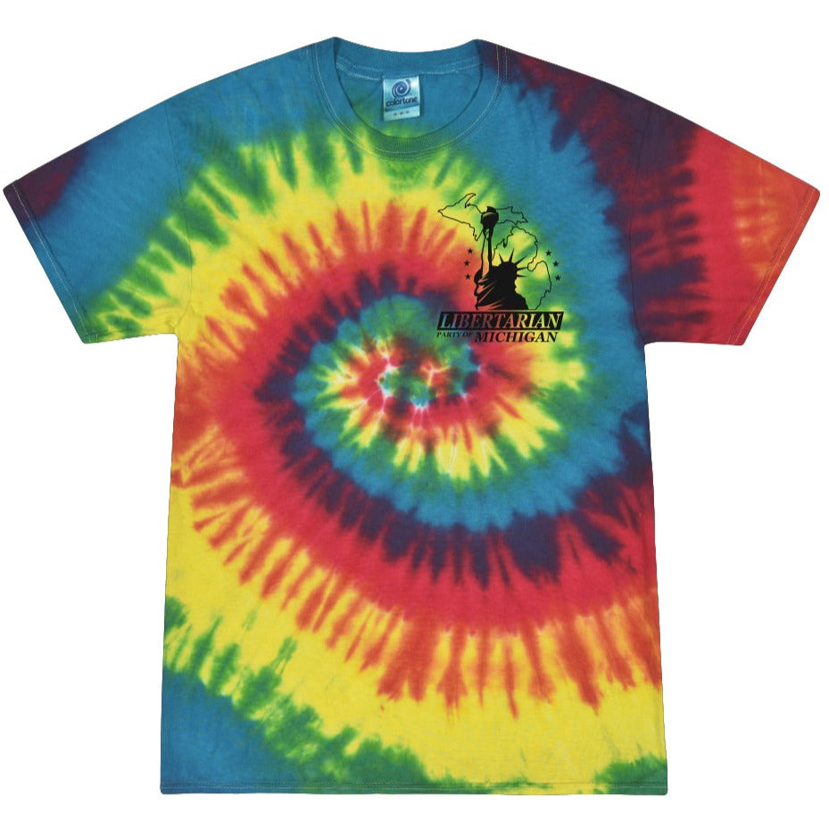 Libertarian Party of Michigan Tie Dye Tee