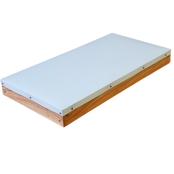 5-Frame Cypress Metal Capped Telescoping Cover