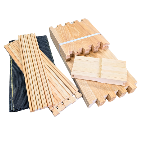 5-Frame Complete, Deep 9 5/8-inch Box with Frames and Foundation