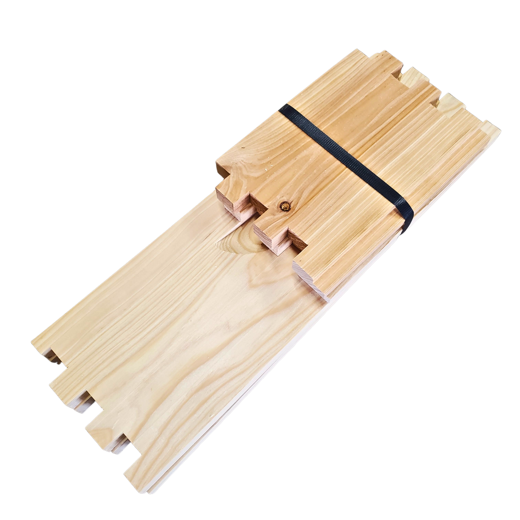 5-Frame Cypress Medium 6 5/8-inch Super Box
