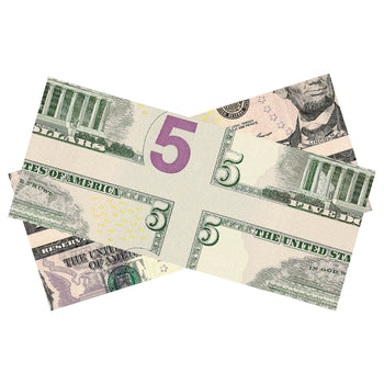 $5 Mis-Made Bill for Magicians