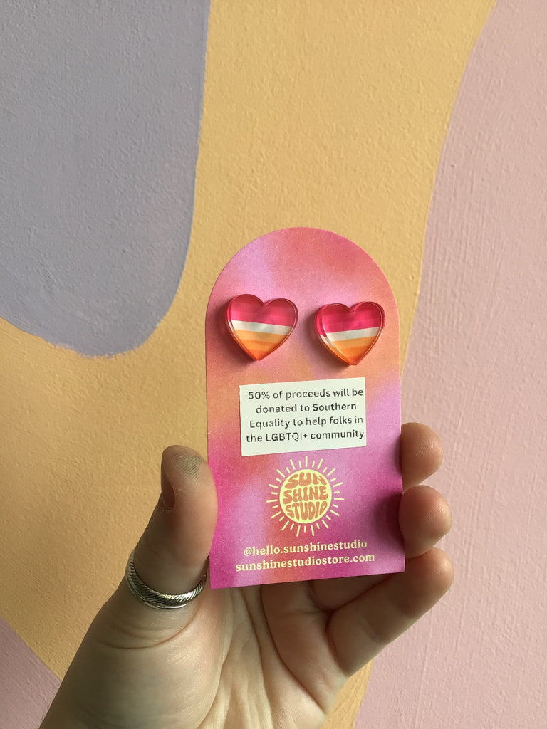 2025 Pride Donation Studs +Pins