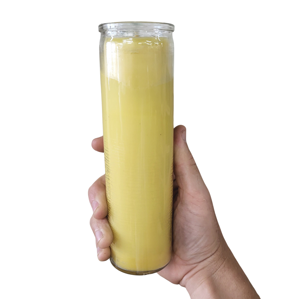 7 Day Beeswax Prayer Candle