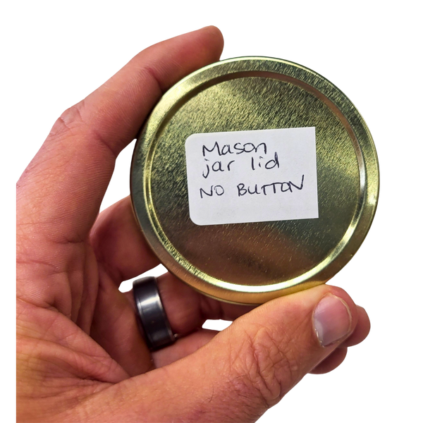 70 mm Mason Canning Jar Lid - Gold