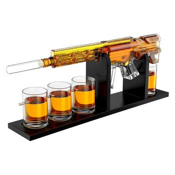 Ar15 Whiskey Decanter Premium Barware Gift Elegant Drinkware Collection