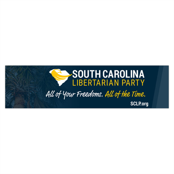 South Carolina Libertarian Party Bumper Sticker