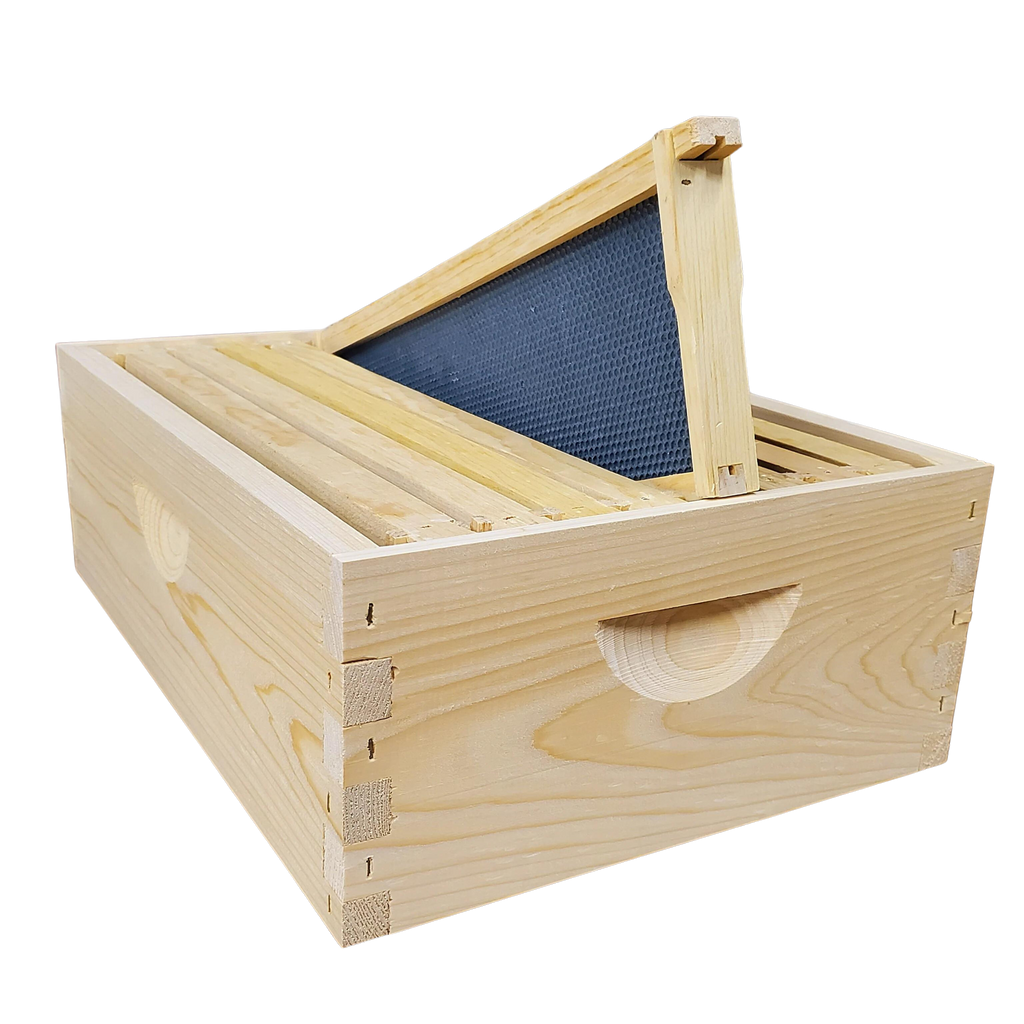 8-Frame Complete, Medium 6 5/8-inch Box with Frames and Foundation