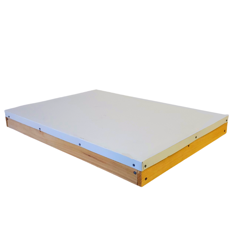 8-Frame Cypress Metal Capped Telescoping Cover