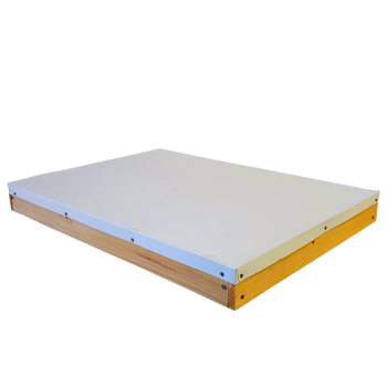 8-Frame Cypress Metal Capped Telescoping Cover