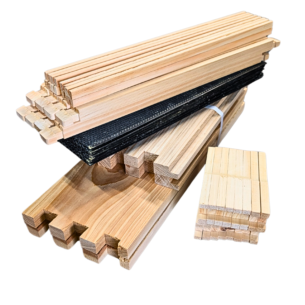 8-Frame Complete, Medium 6 5/8-inch Box with Frames and Foundation