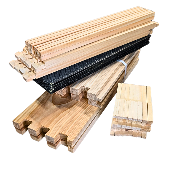 8-Frame Complete, Medium 6 5/8-inch Box with Frames and Foundation