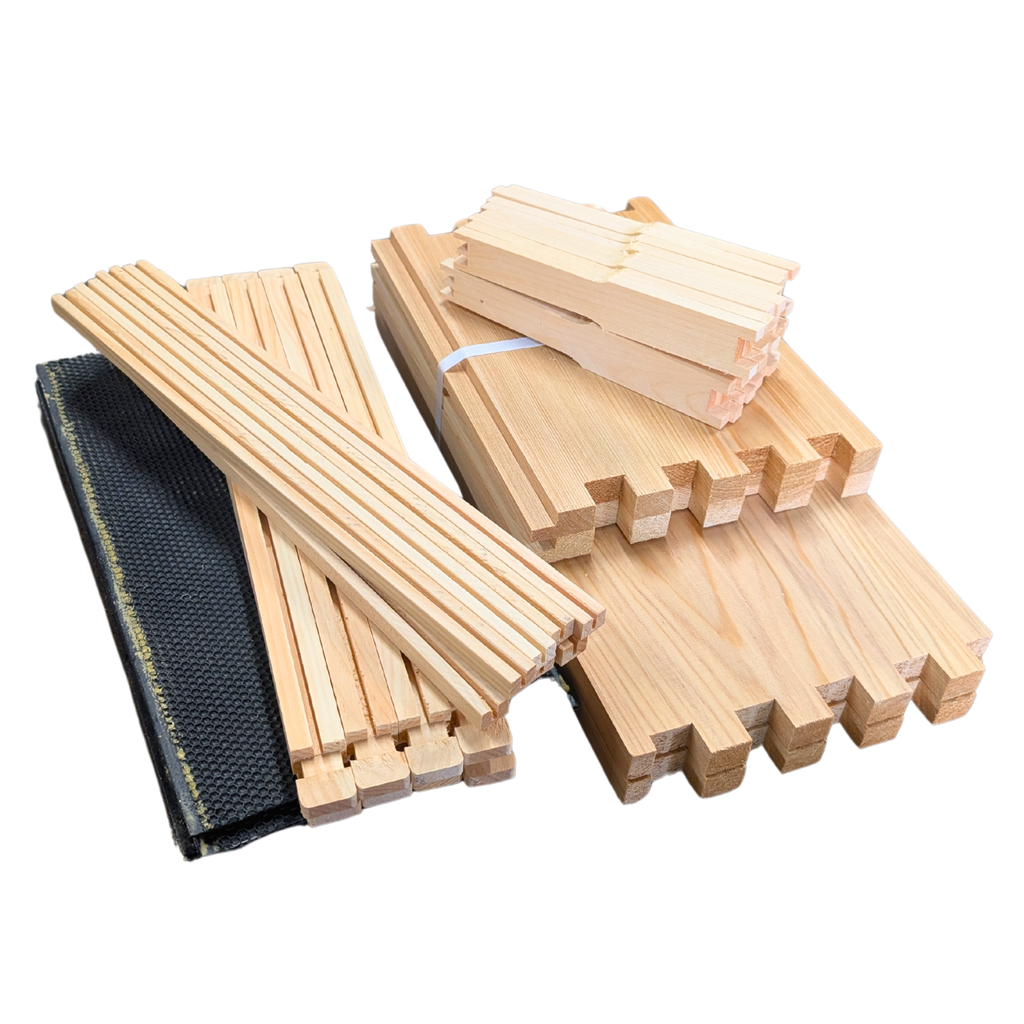 8-Frame Completed, Deep 9 5/8-inch Box with Frames and Foundation