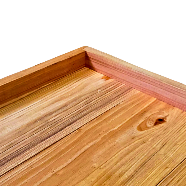 8-Frame Cypress Metal Capped Telescoping Cover