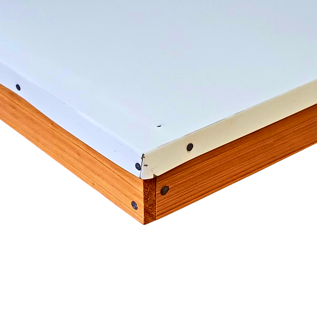 8-Frame Cypress Metal Capped Telescoping Cover