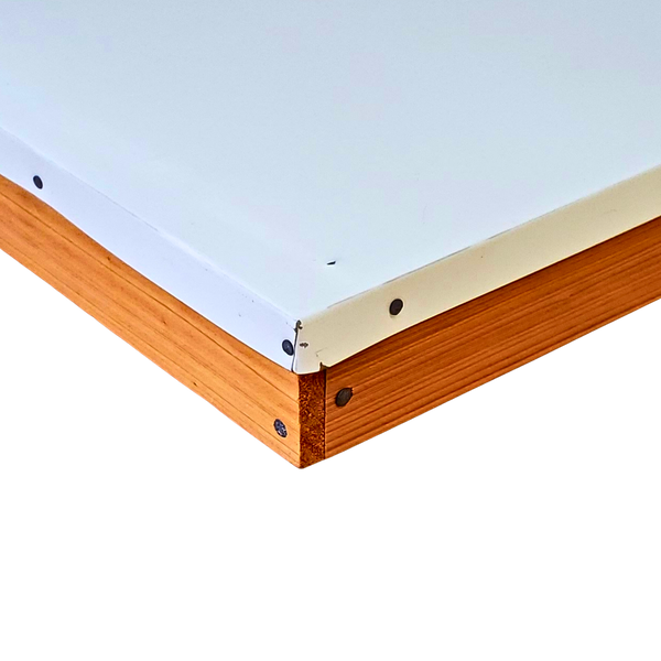 8-Frame Cypress Metal Capped Telescoping Cover