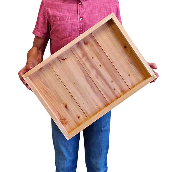 8-Frame Cypress Metal Capped Telescoping Cover