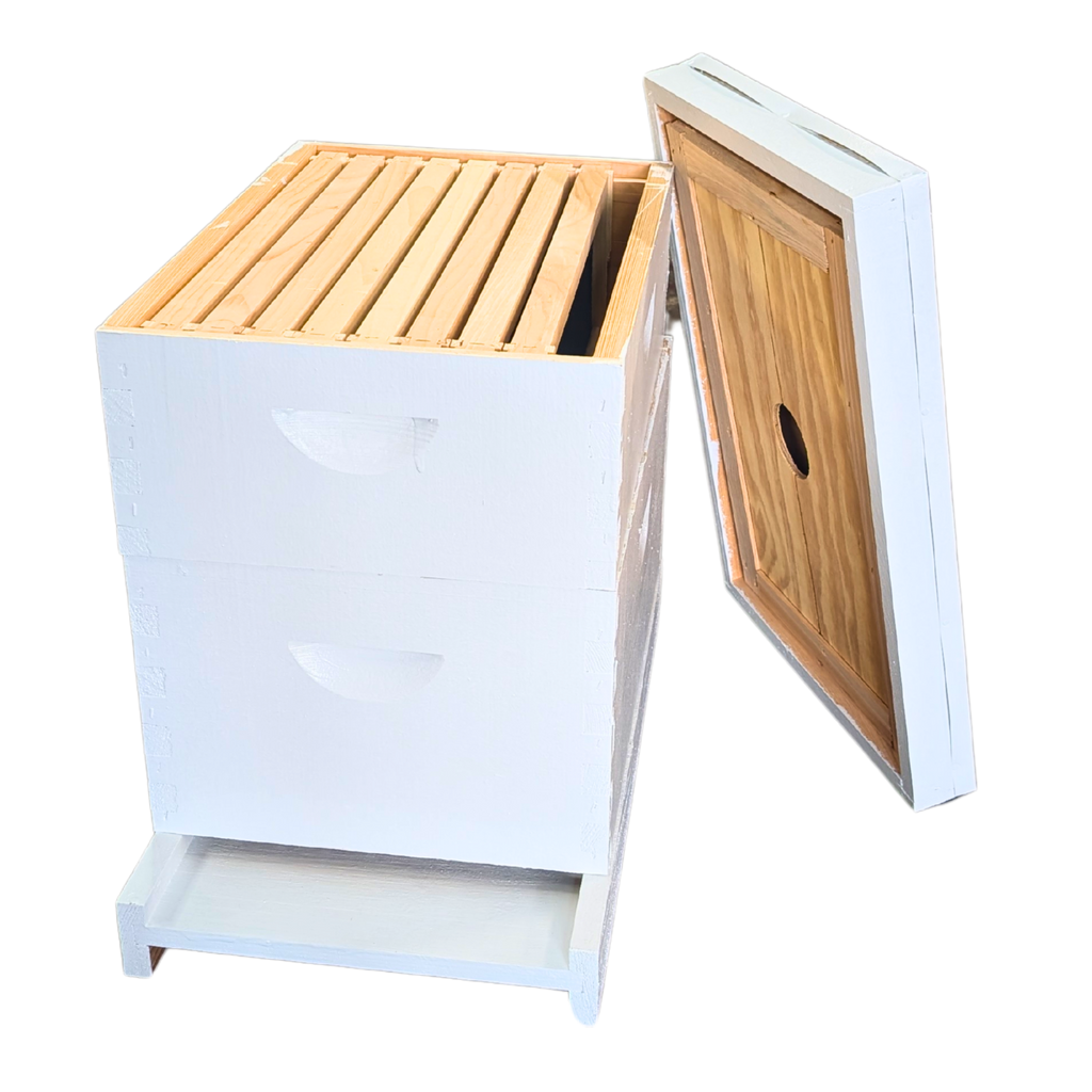 8-Frame Deep and Medium Box Hive Kit