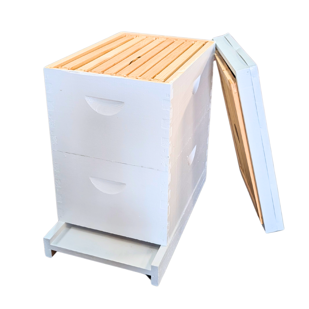 8-Frame Double Deep Box Hive Kit