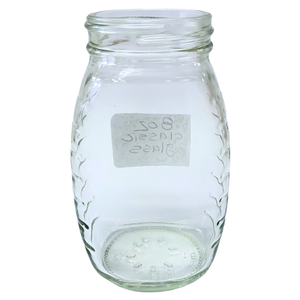8 oz Glass Classic Honey Jar