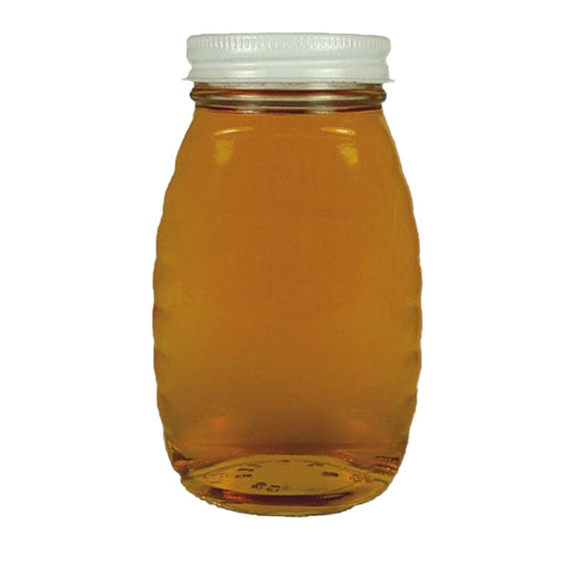 8 oz Glass Classic Honey Jar