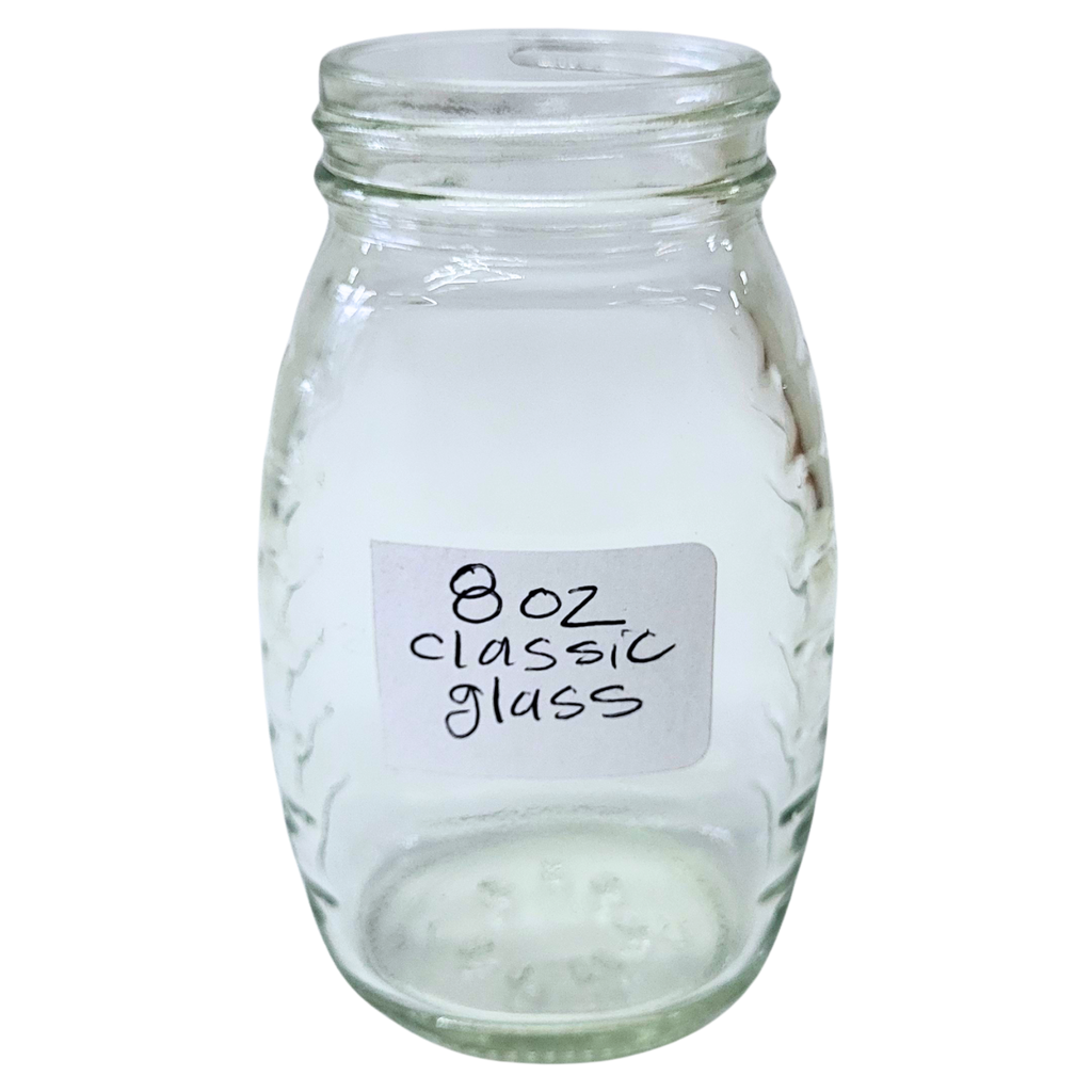 8 oz Glass Classic Honey Jar