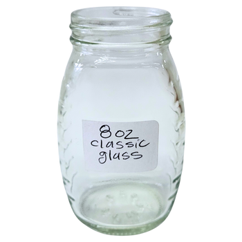 8 oz Glass Classic Honey Jar