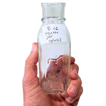 8 oz Glass Muth Jar